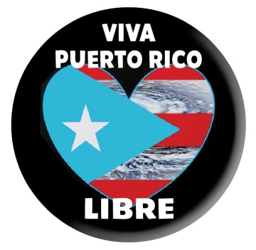 Button - Viva Puerto Rico Libre