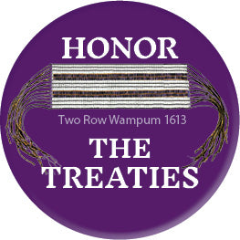 Button - Two Row – Honor The Treaties