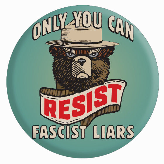 Button - Resist Fascist Liars