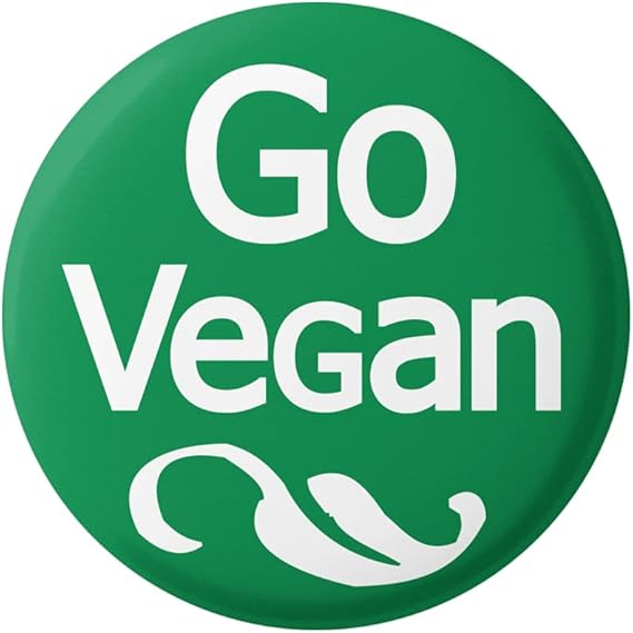 Button - Go Vegan