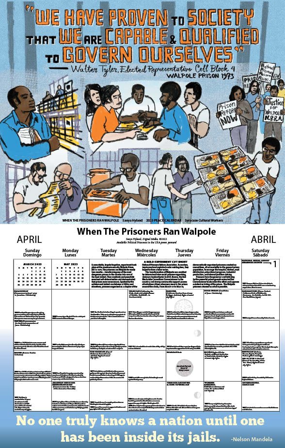 2023 Peace Calendar
