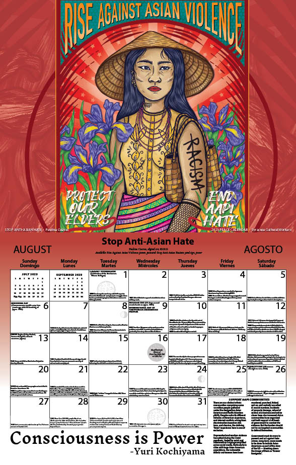 2023 Peace Calendar