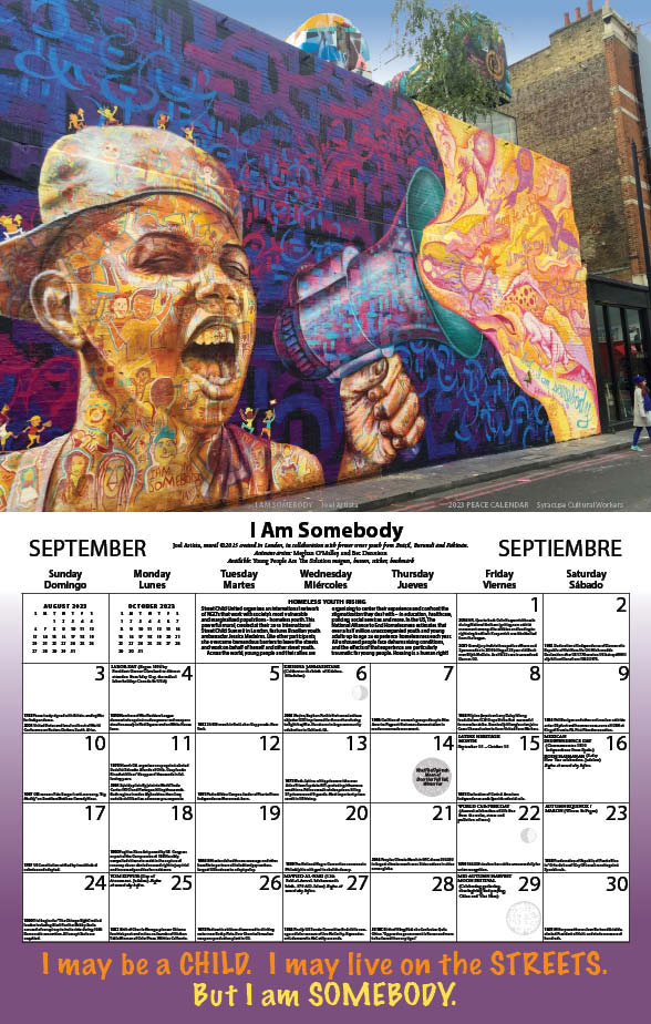 2023 Peace Calendar