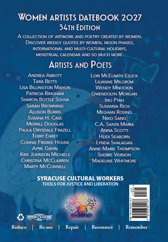 2027 Women Artists Datebook