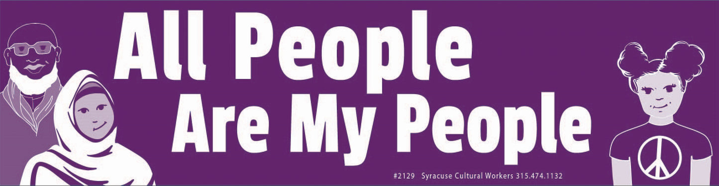Sticker - All People are my People