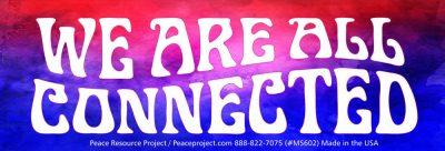 Sticker - We Are All Connected