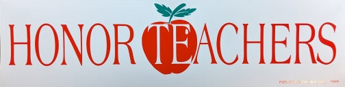 Sticker - Honor Teachers