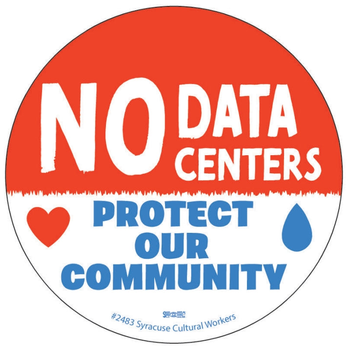 Small Sticker - No Data Centers