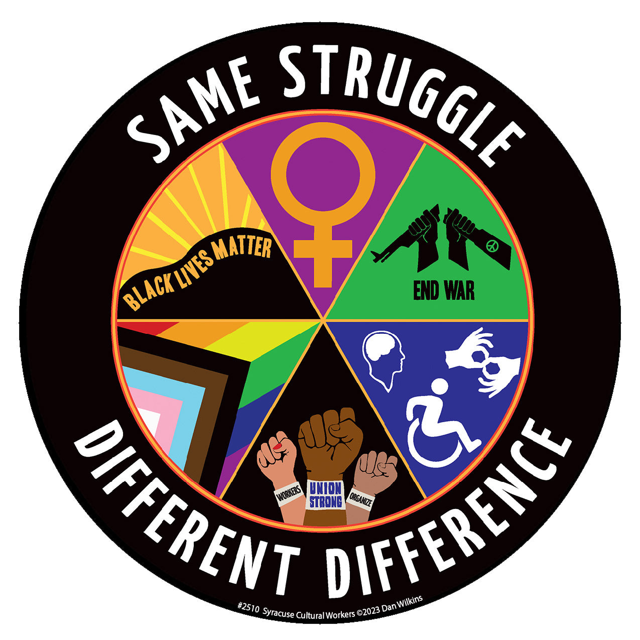 Same Struggle Different sticker