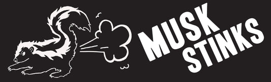 Small Sticker - Musk Stinks