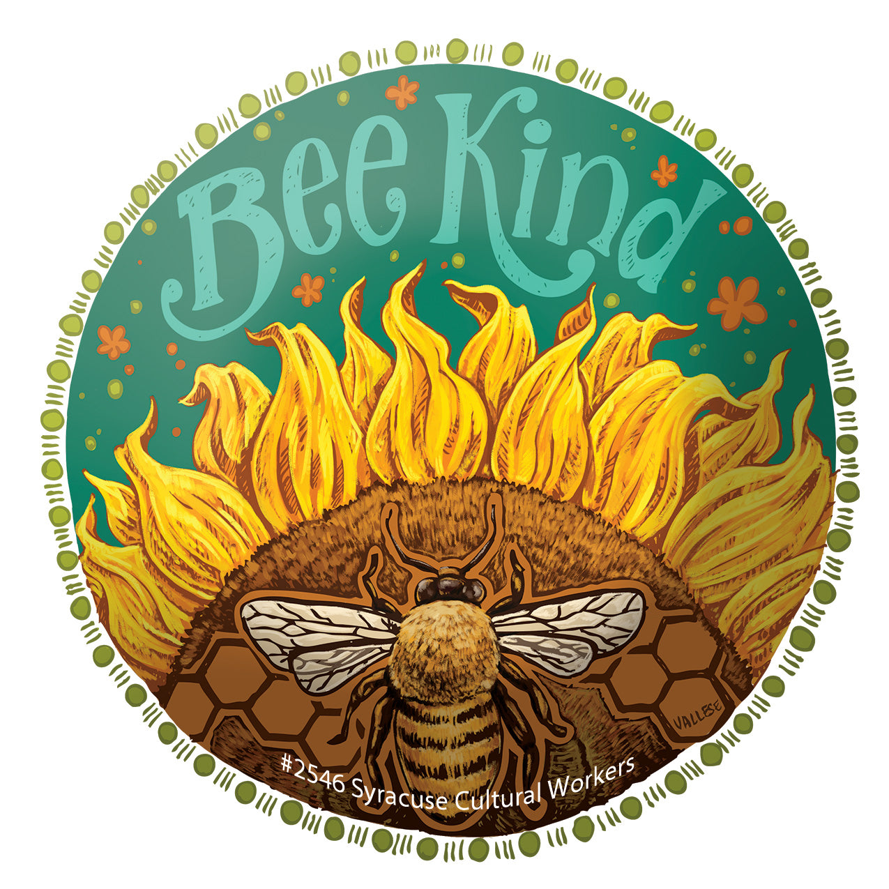 Small Sticker - Bee Kind