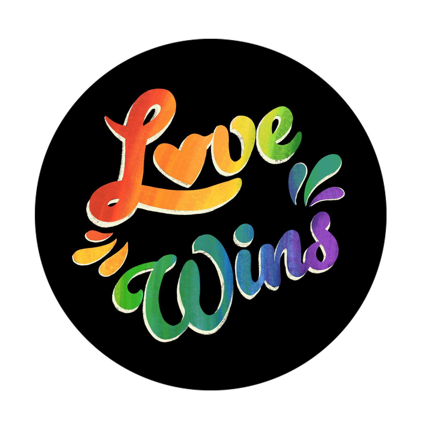 Sticker - Love Wins