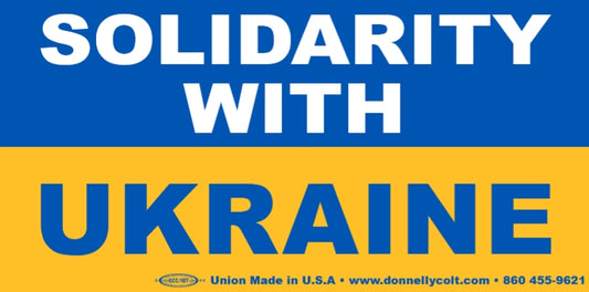 Sticker - Solidarity With Ukraine