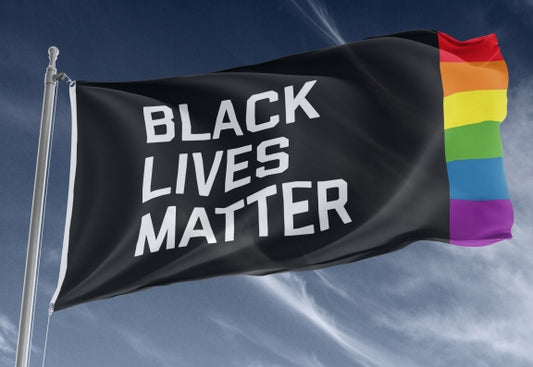 Flag - Black Lives Matter + Pride