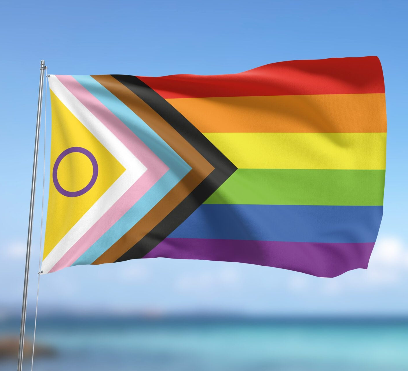 Flag - Progress Pride – Intersex Flag