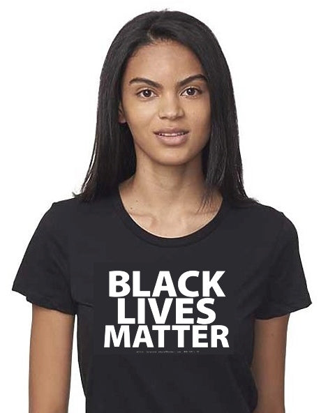 T-Shirt - Black Lives Matter - Fitted Organic Cotton