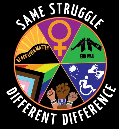 T-Shirt - Same Struggle Different Difference - Unisex (Updated)