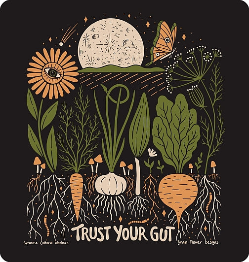 T-Shirt - Trust Your Gut - Unisex - Organic Cotton