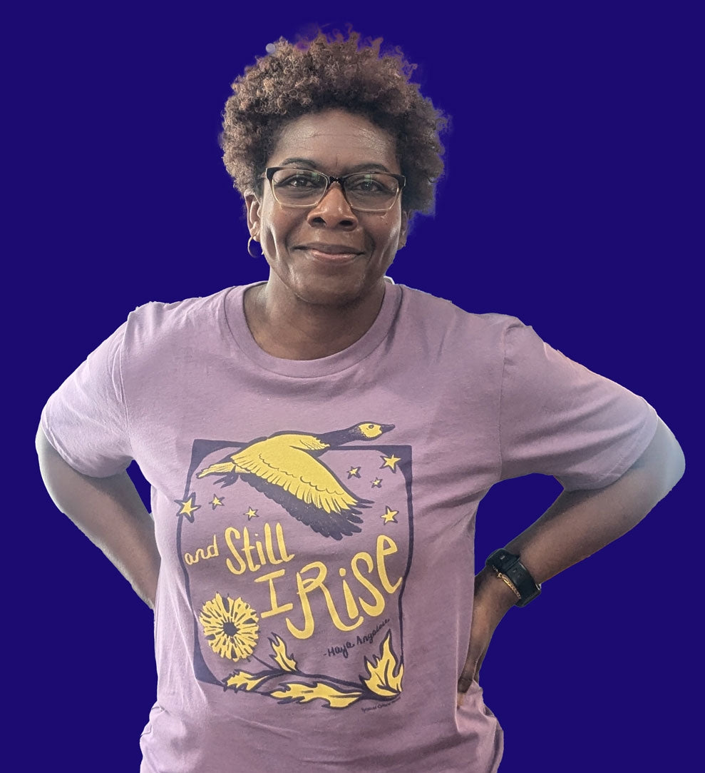 Short Sleeve T-Shirt And Still I Rise - Organic Cotton