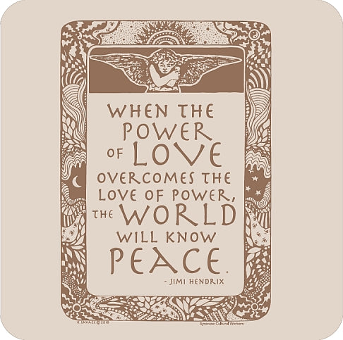 T Shirt - Power of Love - Unisex - Organic Cotton