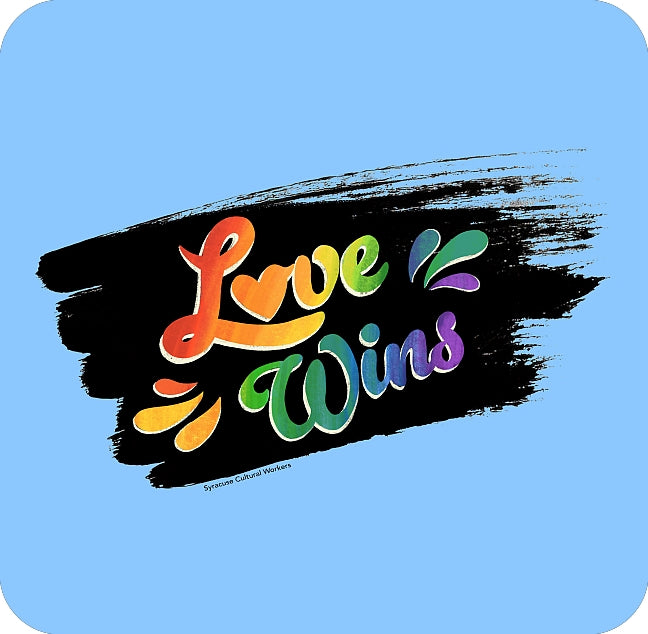 T-Shirt - Love Wins - Organic Cotton Unisex