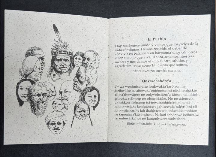 Book - AGRADECIMIENTOS: Thanksgiving Address in Spanish