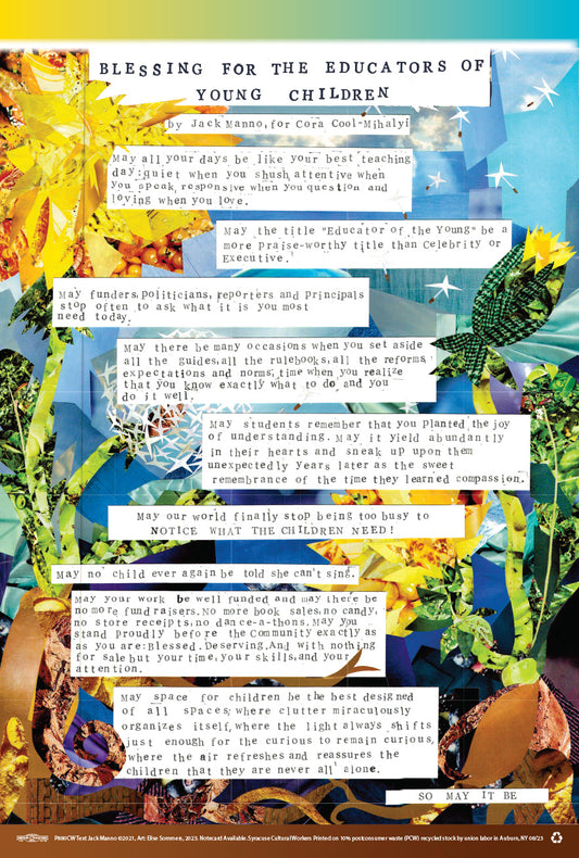 Poster - Blessing for Educators of Young Children