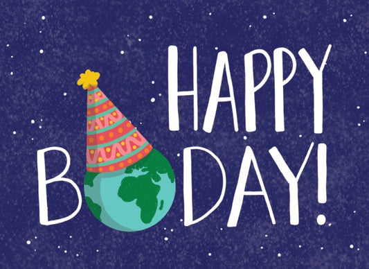 Notecard - Happy bEARTHday