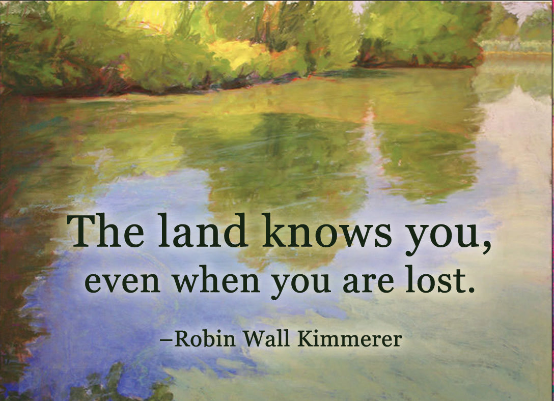 Notecard - The Land Knows