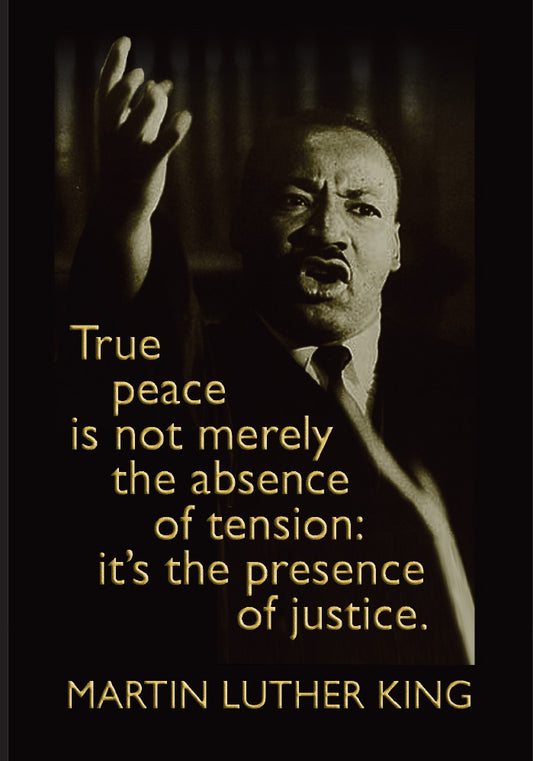 Notecard - MLK - True Peace