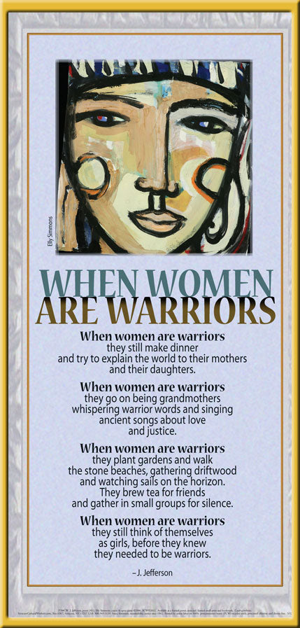 Poster - When Women Are Warriors