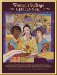 Poster - Women's Suffrage Centennial