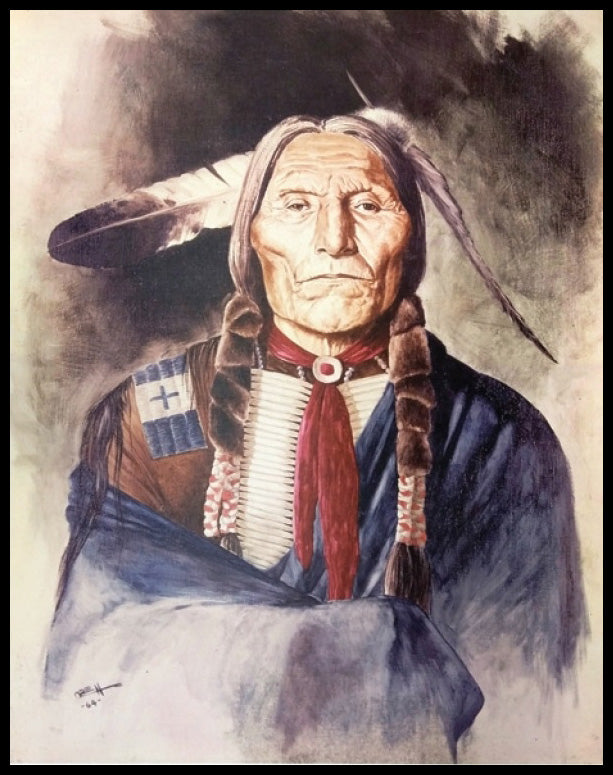 Poster - Wolf Robe (Ho'néhevotoomáhe)