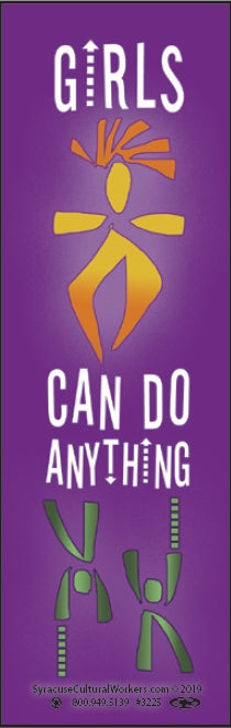 Bookmark - Girls Can Do Anything