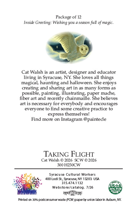 Holiday Card - Taking Flight