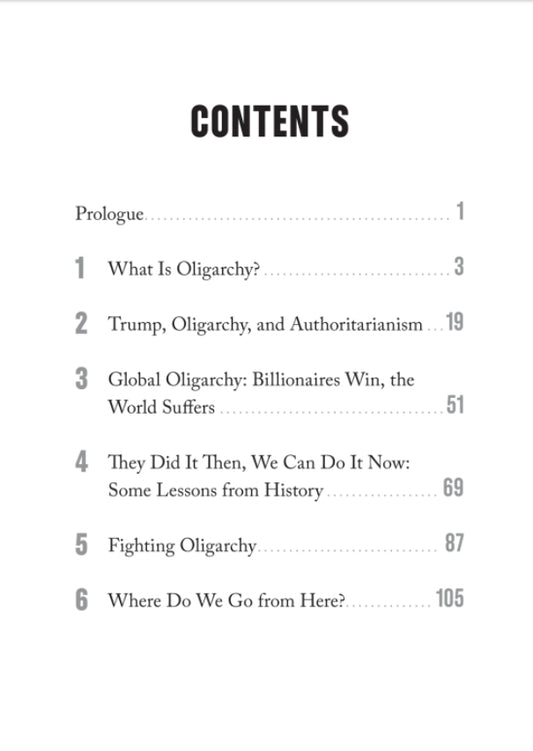 Book - Fight Oligarchy by Senator Bernie Sanders