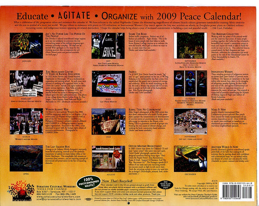 Calendar - 2009 Peace Calendar