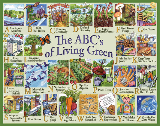 Placemat - The ABC's Of Living Green