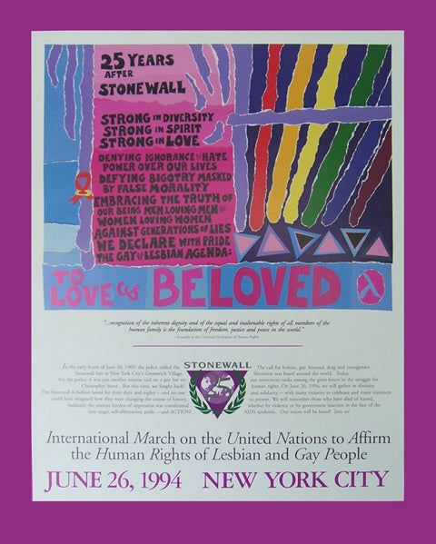 Poster - STONEWALL 25