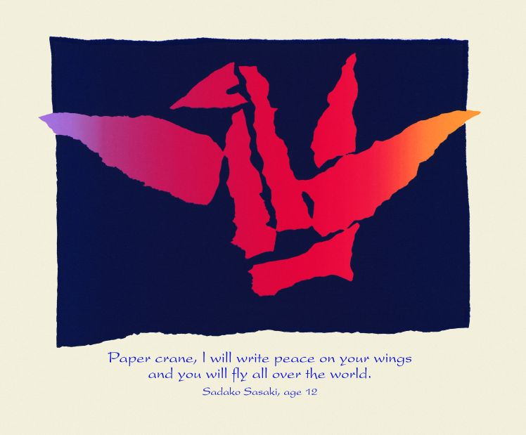 Poster - Peace Crane