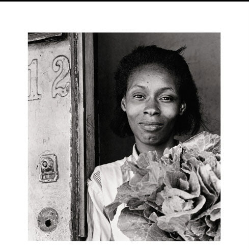 Poster - Milton Rogovin - Woman with Greens