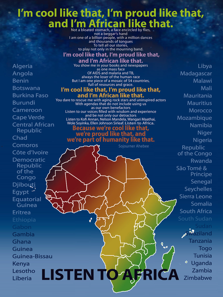 Poster - Listen To Africa