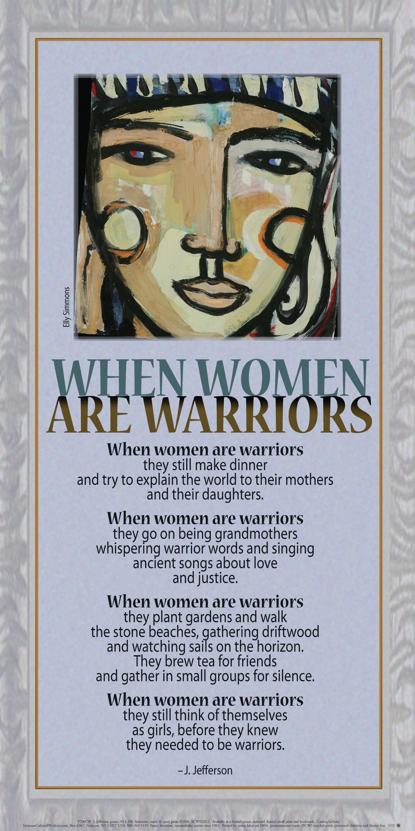 Poster - When Women Are Warriors