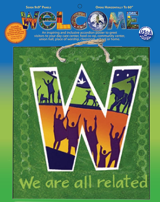 Accordion Poster - Welcome - Large Horizontal