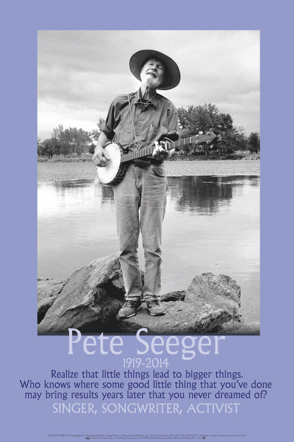 Poster - Pete Seeger 1919–2014