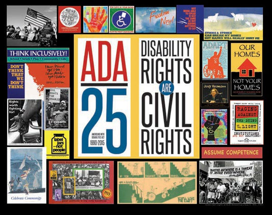 Poster - ADA 25: Disability Rights are Civil Rights