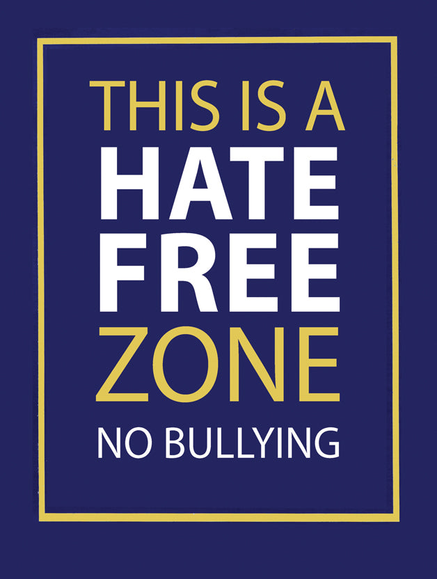 Poster - Hate Free Zone
