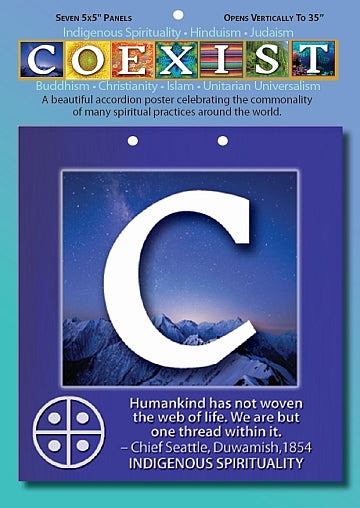 Accordion Poster - Coexist