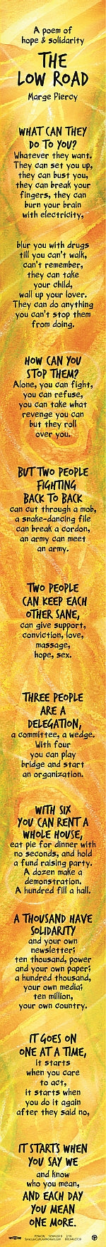 Accordion Poster - The Low Road