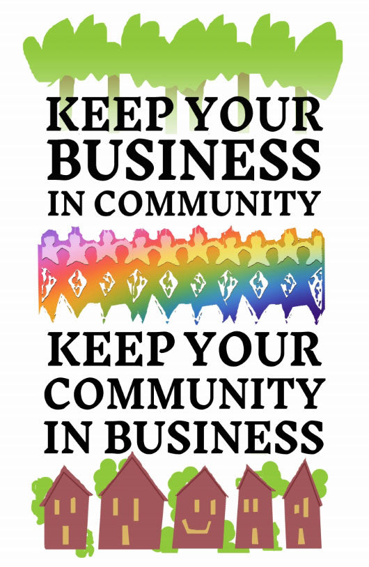 Poster - Keep Your Business In Community